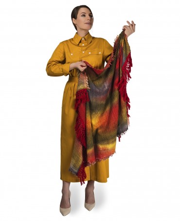 Палантин Унисекс W.FR240-NOTE/ORANGE